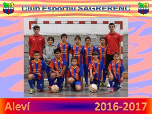 FOTO OFICIAL 2016-2017 ALEVÍ