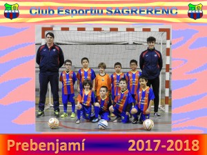 FOTO OFICIAL PREBENJAMÍ 2017-2018